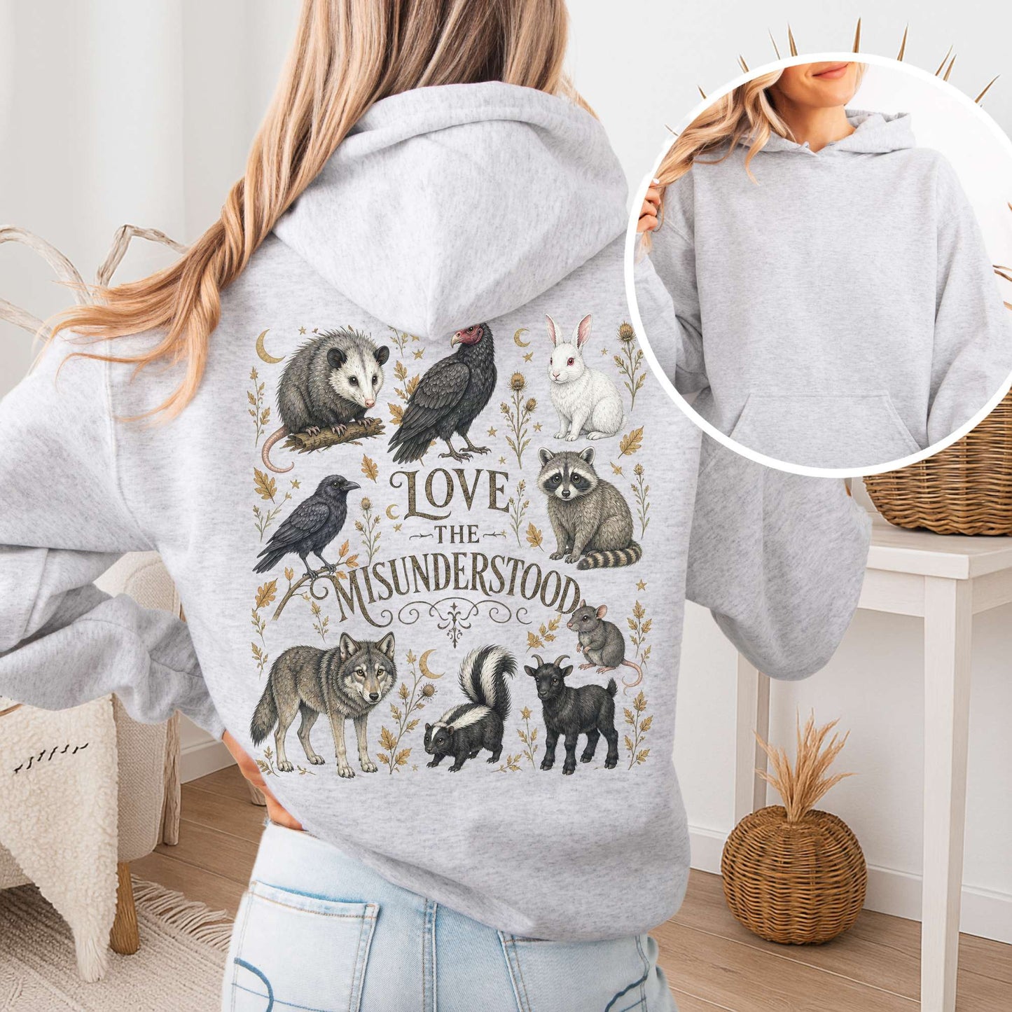 Love the Misunderstood Woodland Creatures Hoodie