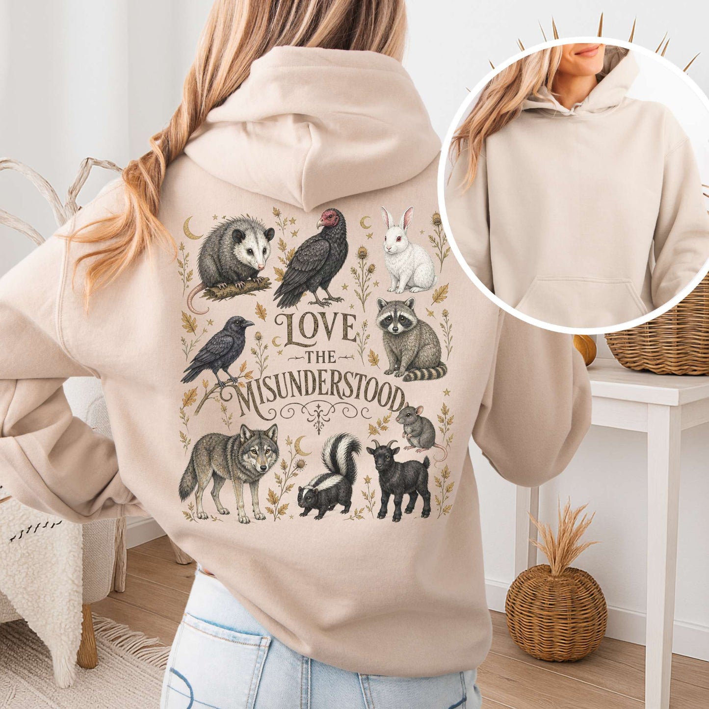 Love the Misunderstood Woodland Creatures Hoodie