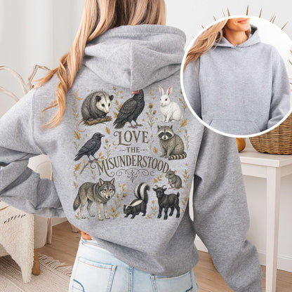 Love the Misunderstood Woodland Creatures Hoodie