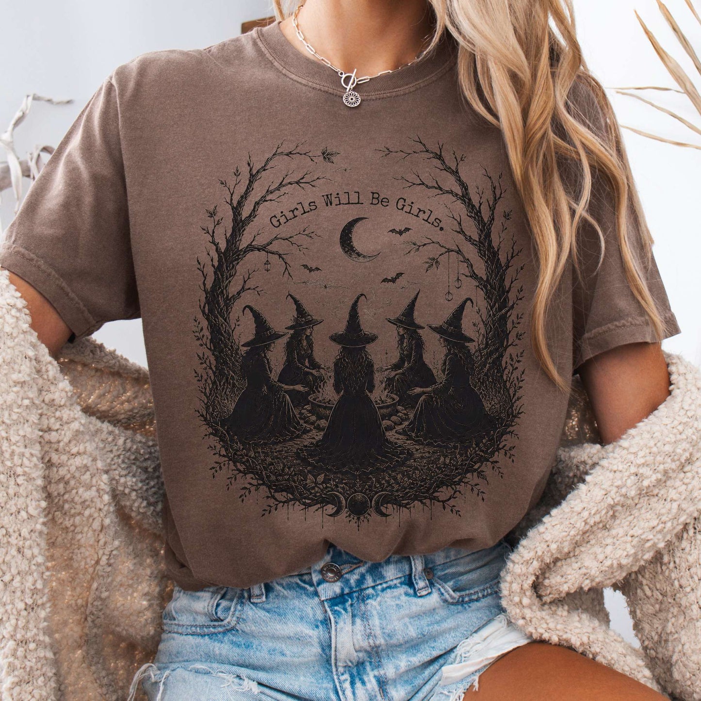 Girls Will Be Girls Halloween T-Shirt