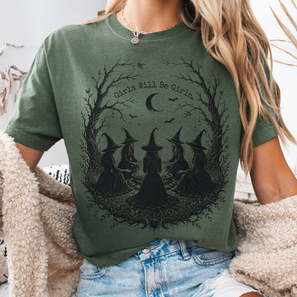 Girls Will Be Girls Halloween T-Shirt