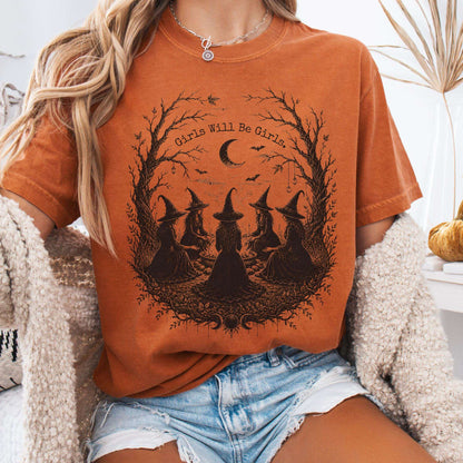 Girls Will Be Girls Halloween T-Shirt