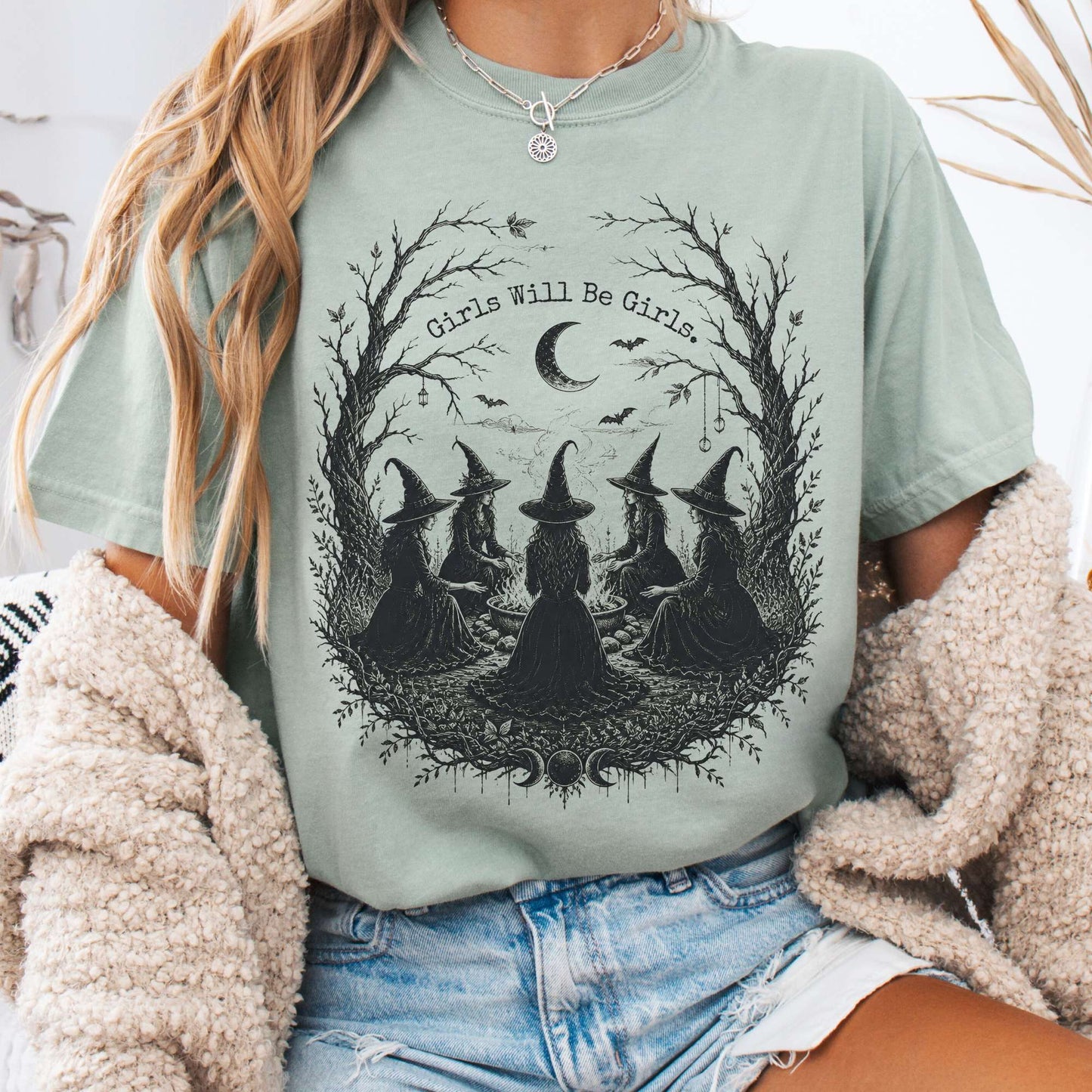 Girls Will Be Girls Halloween T-Shirt