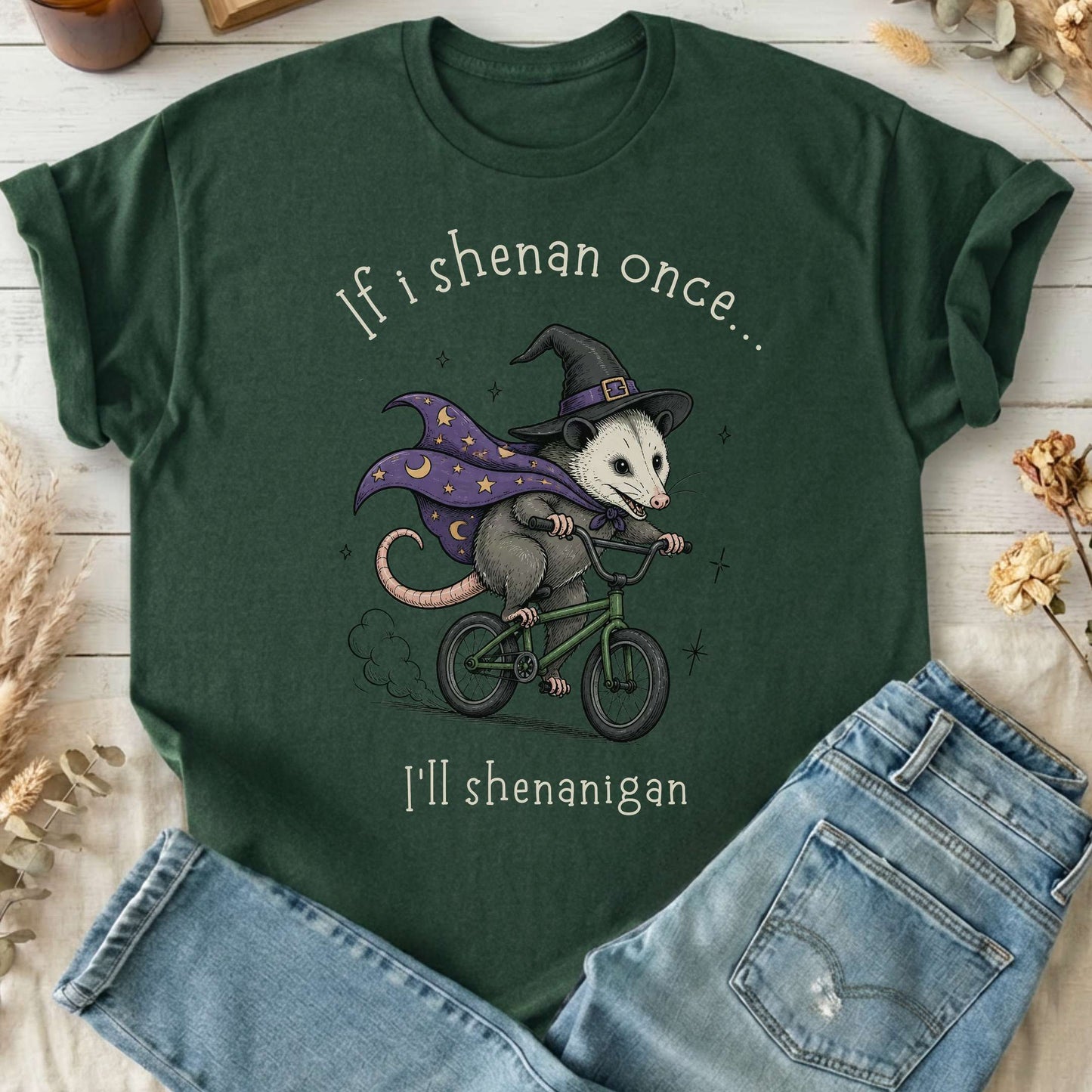 If I Shenan Once I'll Shenanigan Mischief and Magic T-Shirt