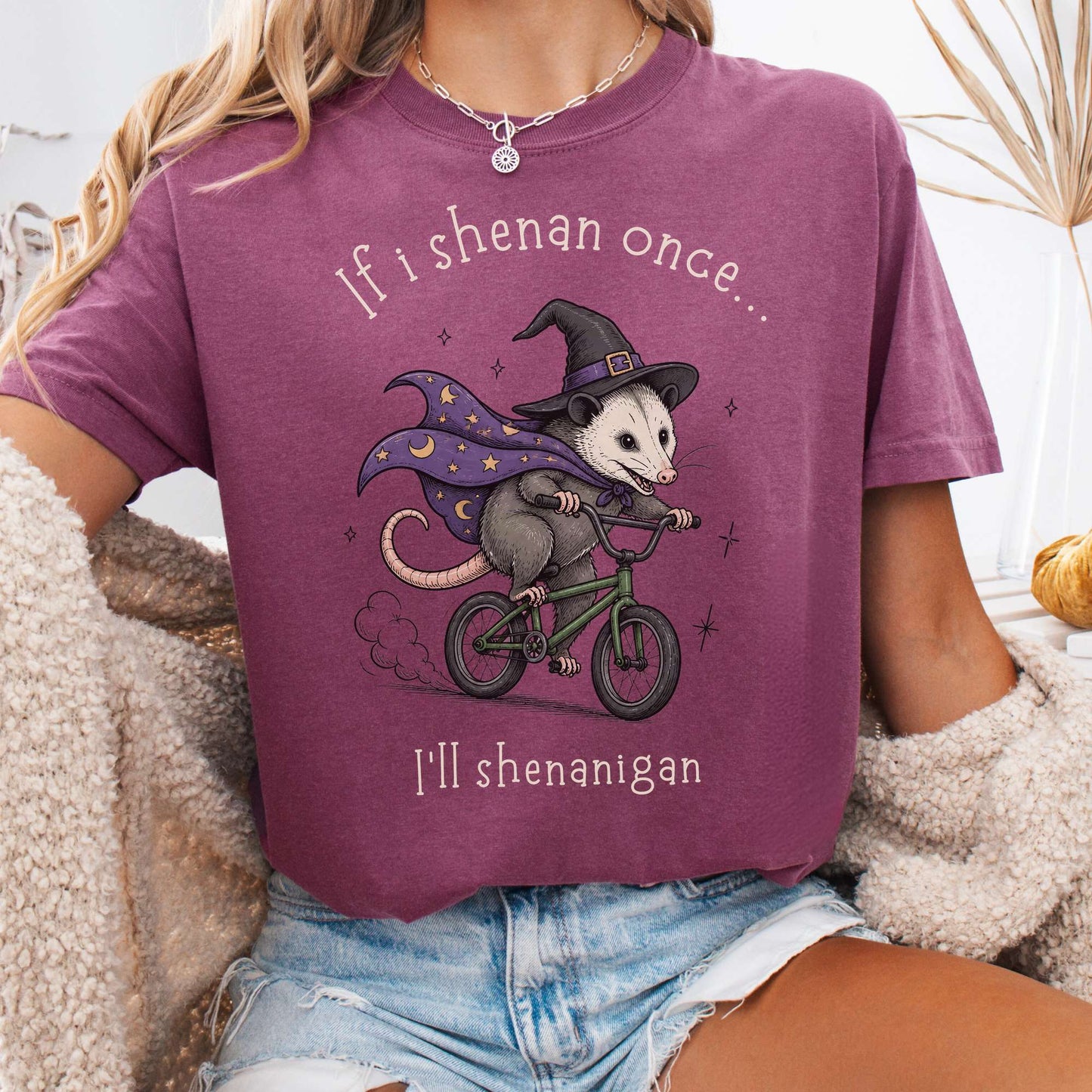 If I Shenan Once I'll Shenanigan Mischief and Magic T-Shirt