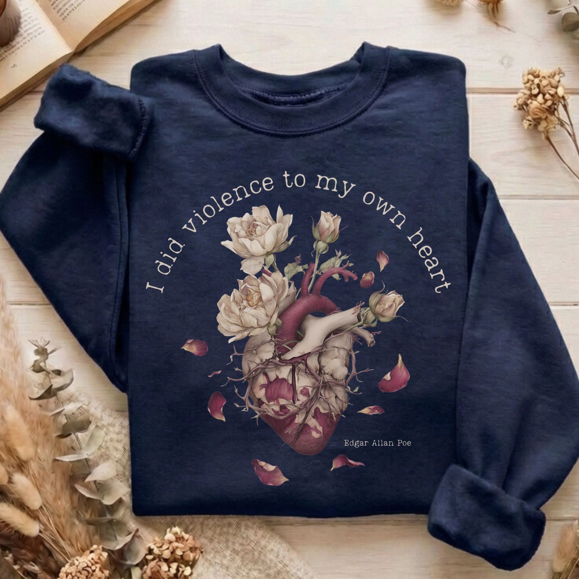 Sweatshirt Navy / S Design 252 Crewneck Sweatshirt The Mystic Eden