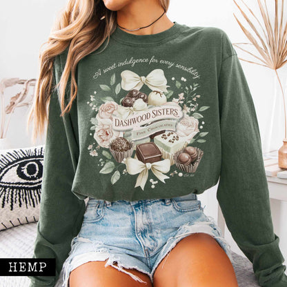 Dashwood Sisters Fine Chocolates Long Sleeved Shirt