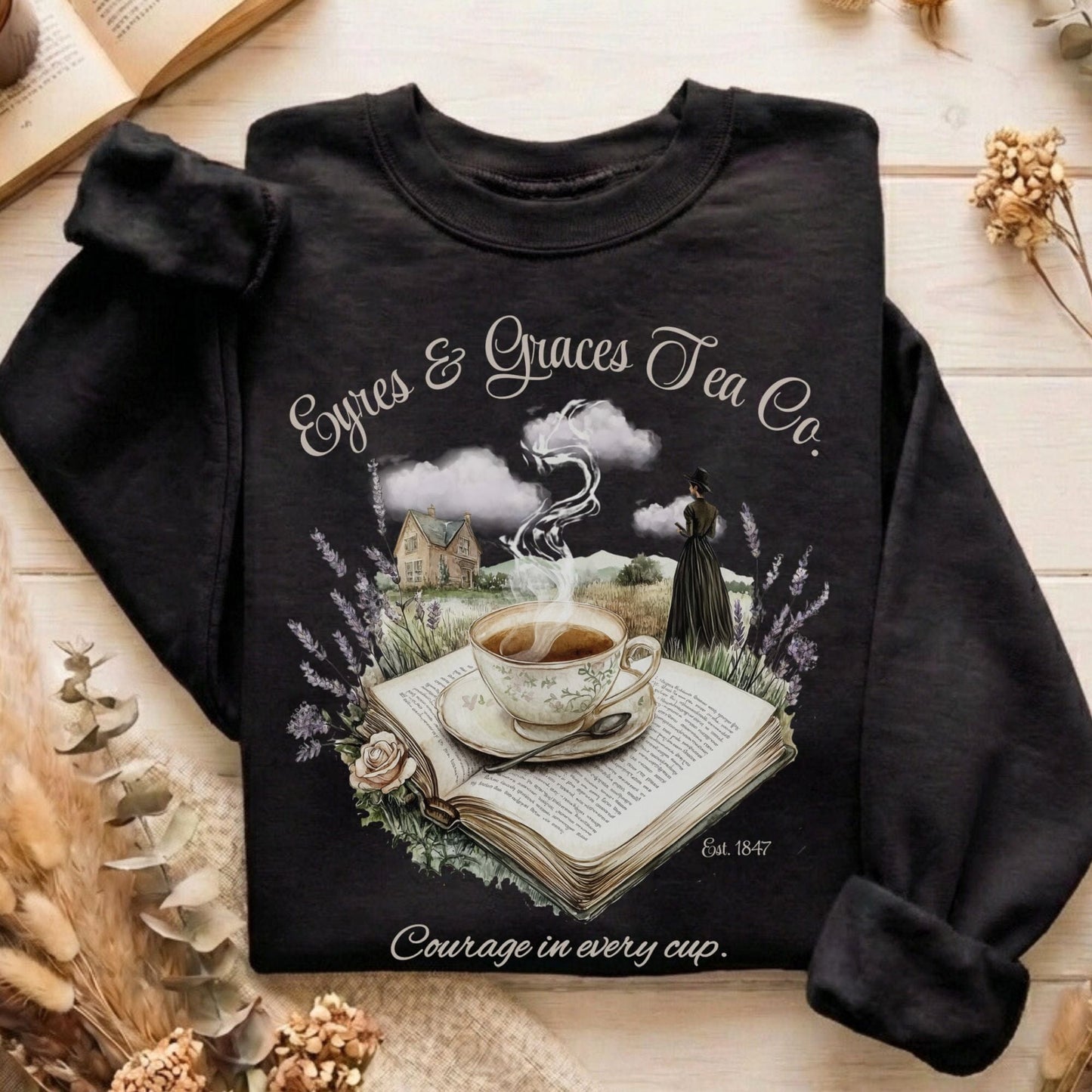 Sweatshirt Black / S Design 116 Sweatshirt The Mystic Eden