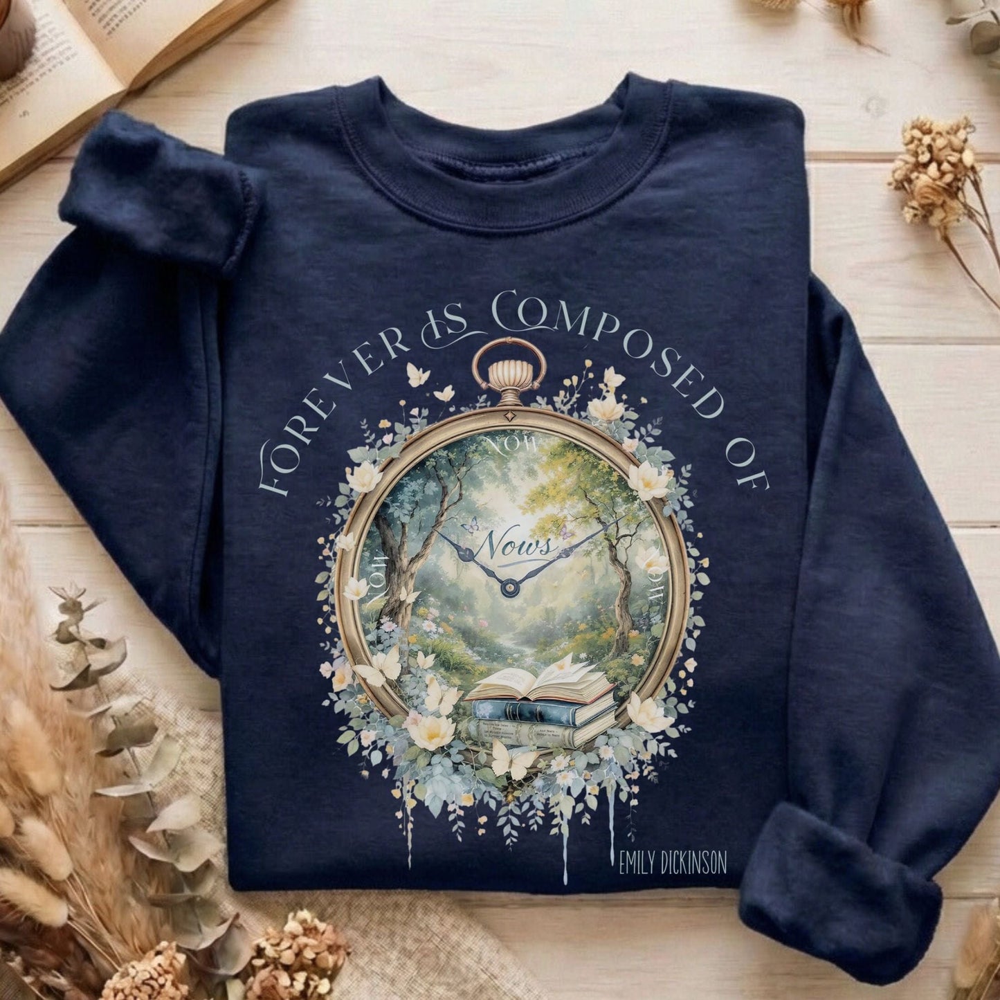 Sweatshirt Navy / S Design 240 Crewneck Sweatshirt The Mystic Eden