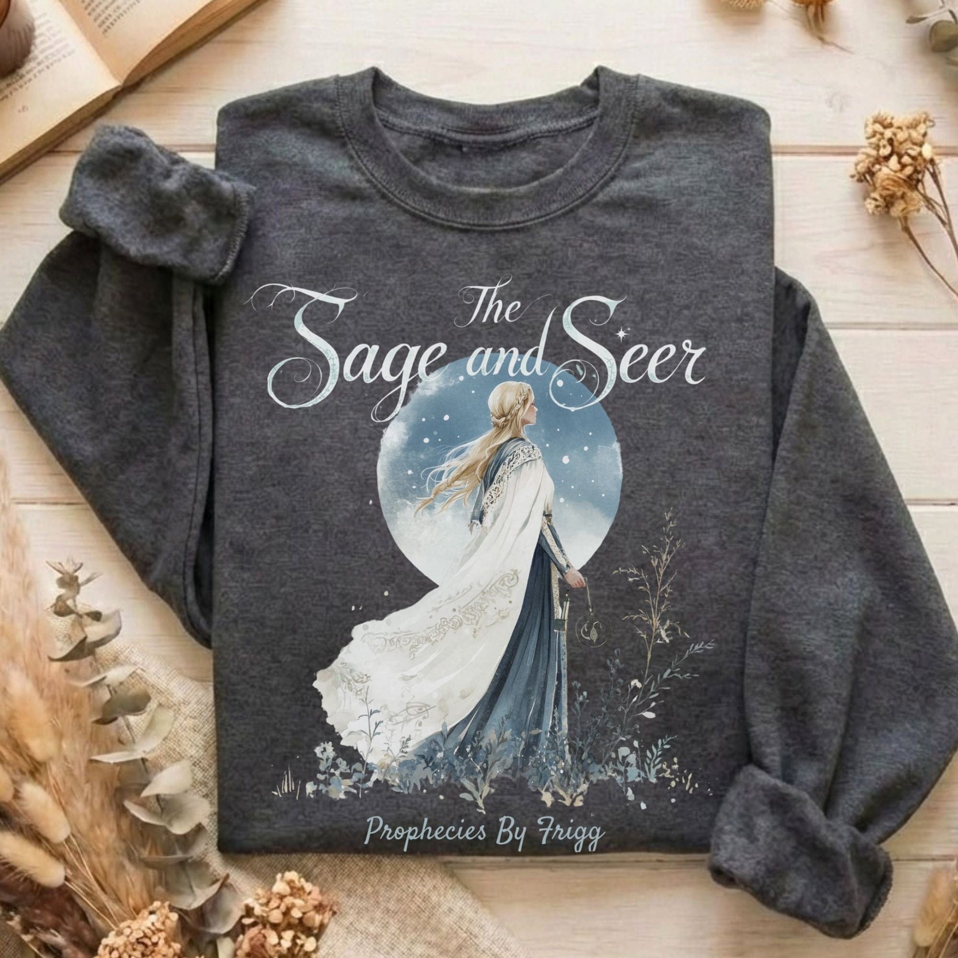 Sweatshirt Dark Heather / S Design 164 Sweatshirt The Mystic Eden