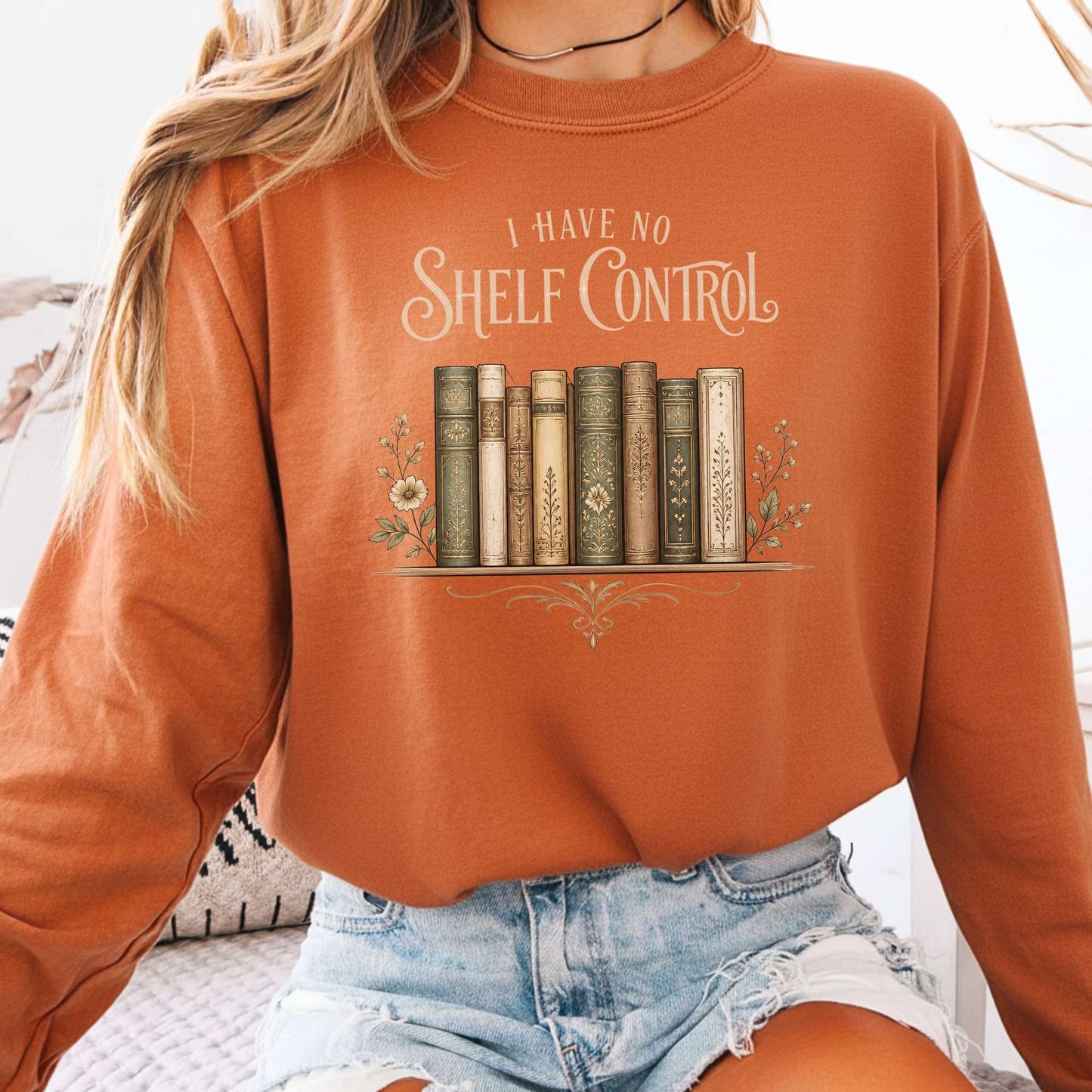 I Have No Shelf Control Bookish Long Sleeve