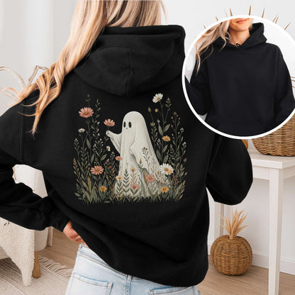 Wildflower Ghost Halloween Hoodie