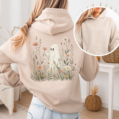 Wildflower Ghost Halloween Hoodie