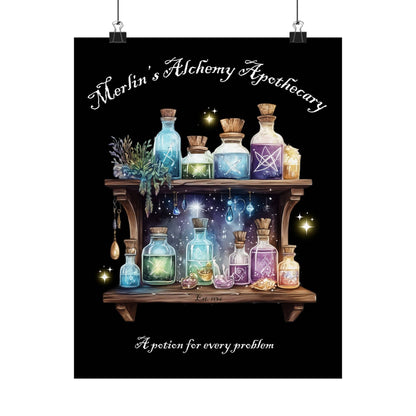 Poster 11″ x 14″ / Matte Design 125B - Art Print The Mystic Eden