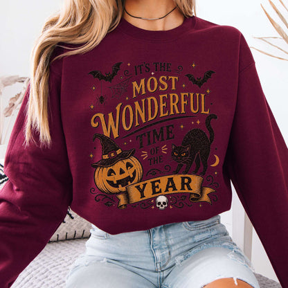 It's the Most Wonderful Time Halloween Sweatshirt