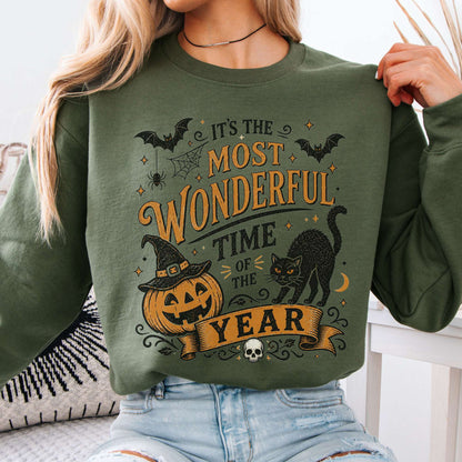 It's the Most Wonderful Time Halloween Sweatshirt