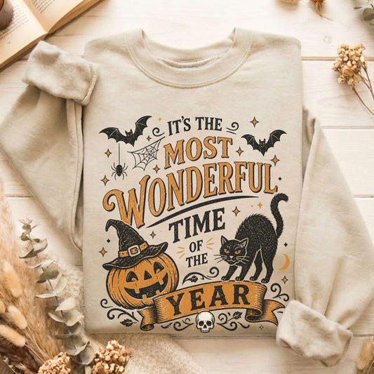 It's the Most Wonderful Time Halloween Sweatshirt