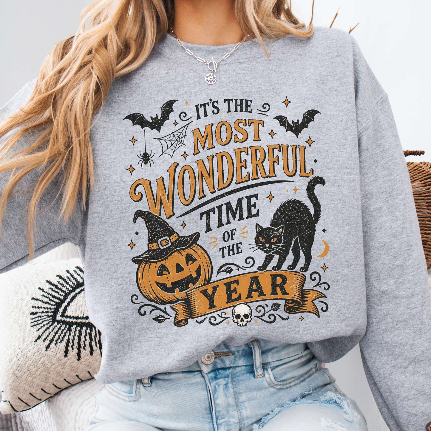 It's the Most Wonderful Time Halloween Sweatshirt