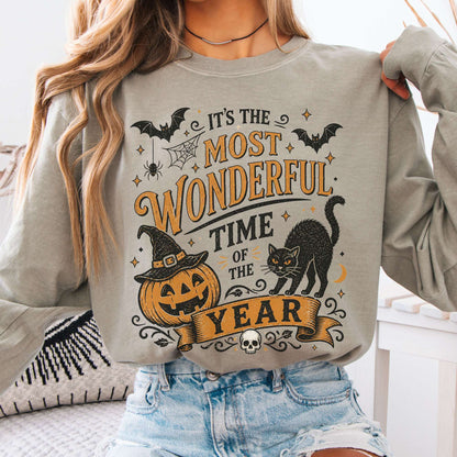 It's the Most Wonderful Time Halloween Long Sleeve