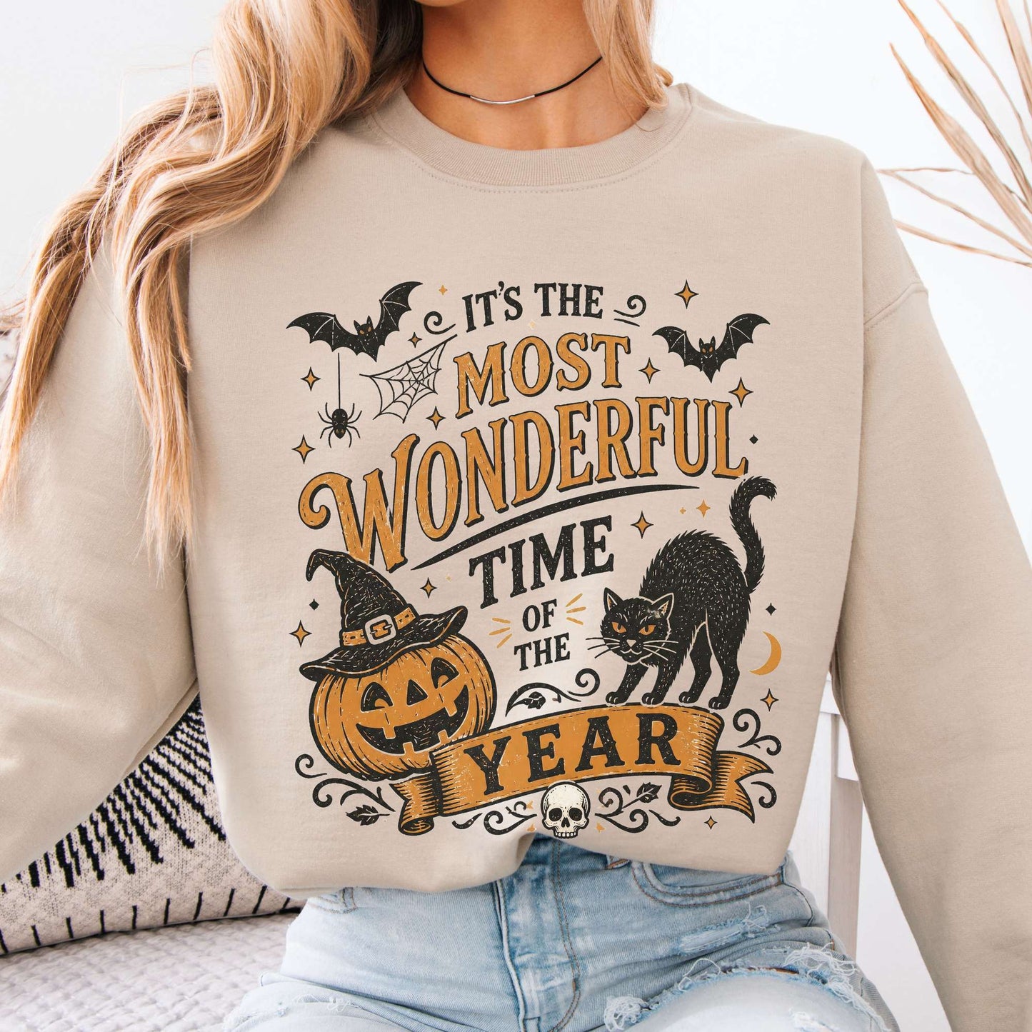 It's the Most Wonderful Time Halloween Sweatshirt