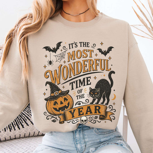 It's the Most Wonderful Time Halloween Sweatshirt