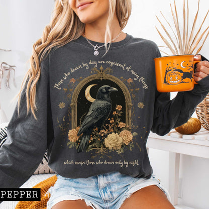 Those Who Dream By Day Edgar Allan Poe Long Sleeved Shirt