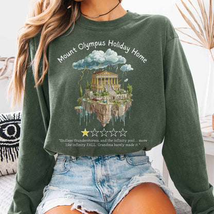 Mount Olympus Holiday Home Long Sleeved Shirt