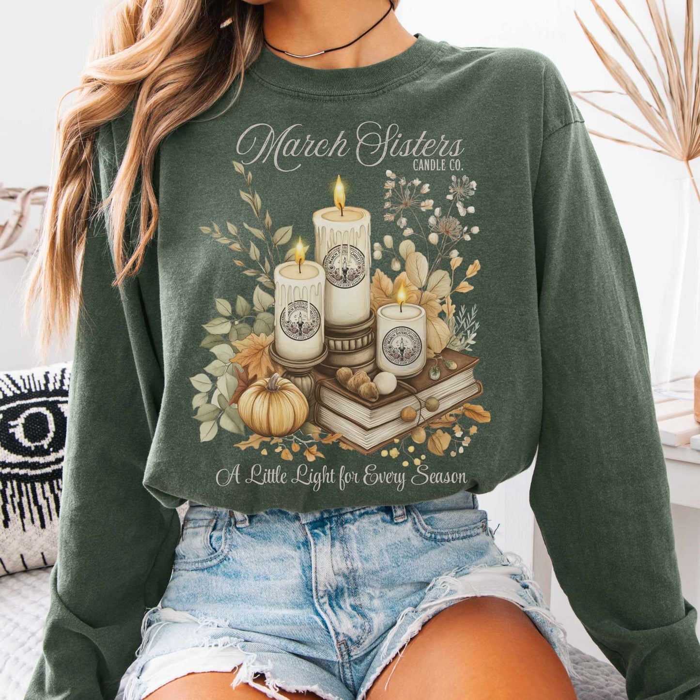 March Sisters Candle Co. Long Sleeved Shirt