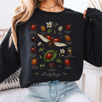 Ladybugs Nature Study Sweatshirt