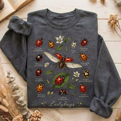 Ladybugs Nature Study Sweatshirt