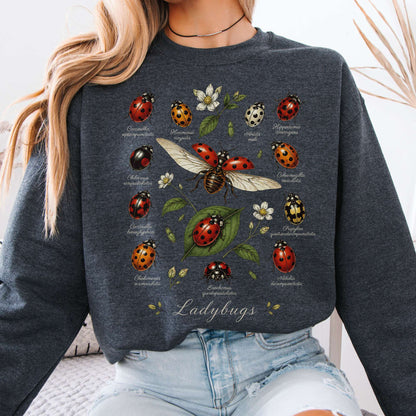 Ladybugs Nature Study Sweatshirt