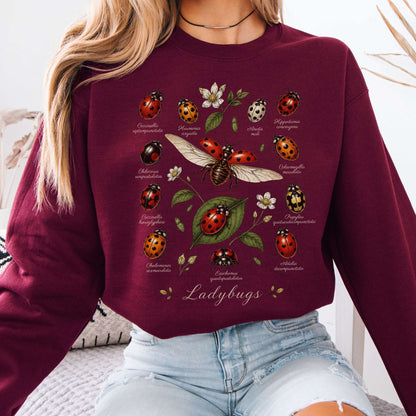Ladybugs Nature Study Sweatshirt