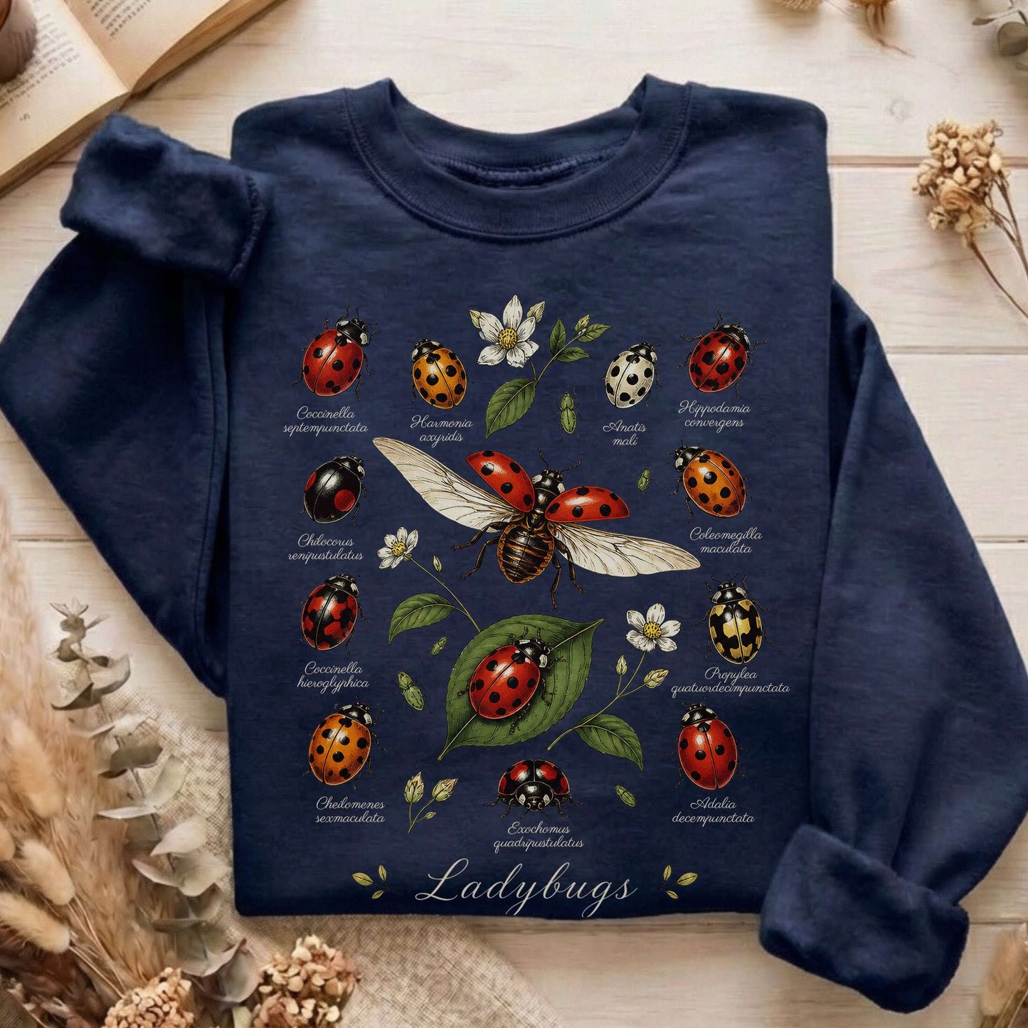 Ladybugs Nature Study Sweatshirt