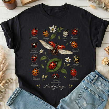 Ladybugs Nature Study T-Shirt