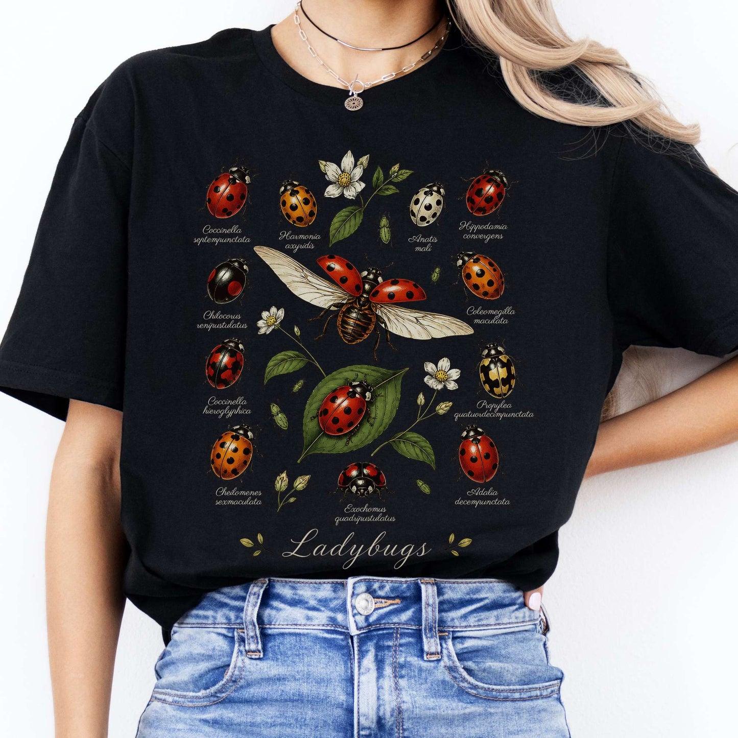 Ladybugs Nature Study T-Shirt
