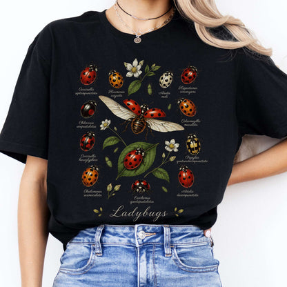 Ladybugs Nature Study T-Shirt