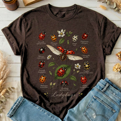 Ladybugs Nature Study T-Shirt