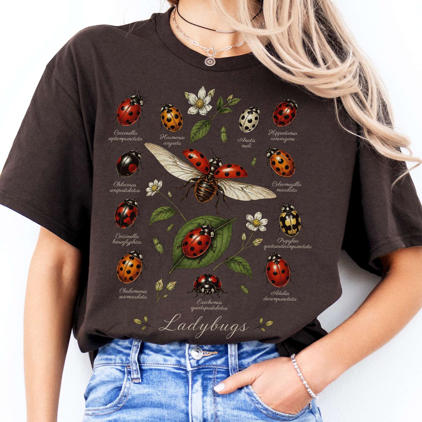 Ladybugs Nature Study T-Shirt