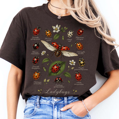 Ladybugs Nature Study T-Shirt