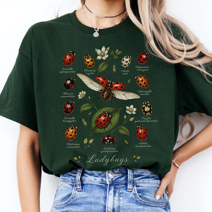 Ladybugs Nature Study T-Shirt
