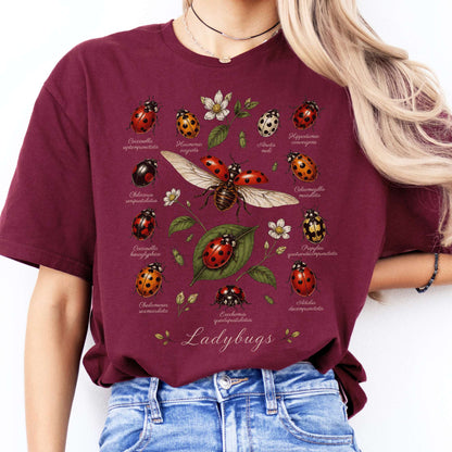 Ladybugs Nature Study T-Shirt