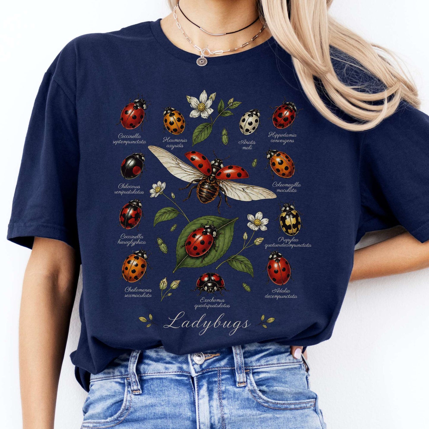 Ladybugs Nature Study T-Shirt