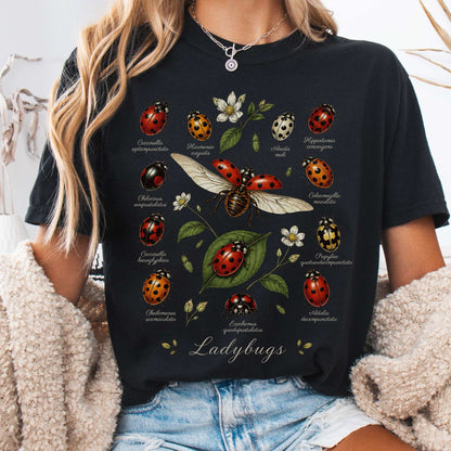 Ladybugs Nature Study T-Shirt
