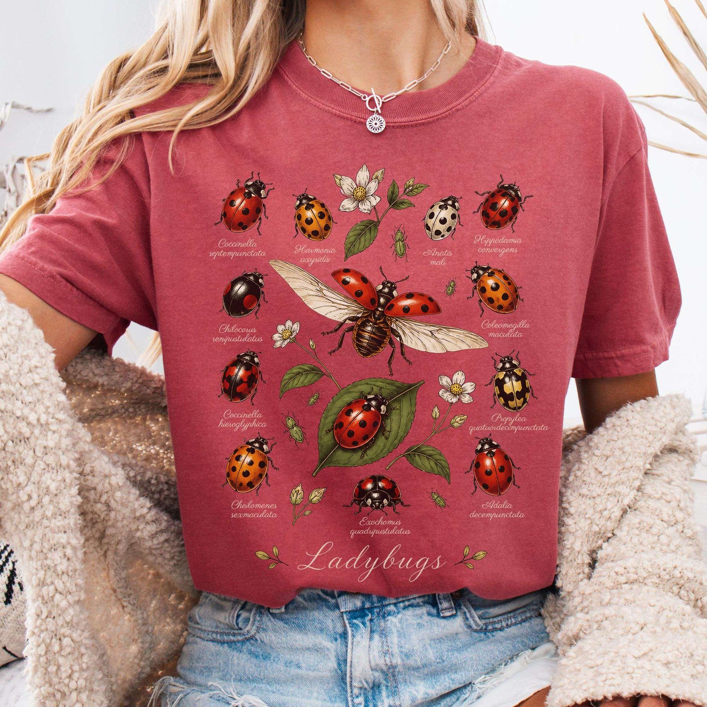 Ladybugs Nature Study T-Shirt