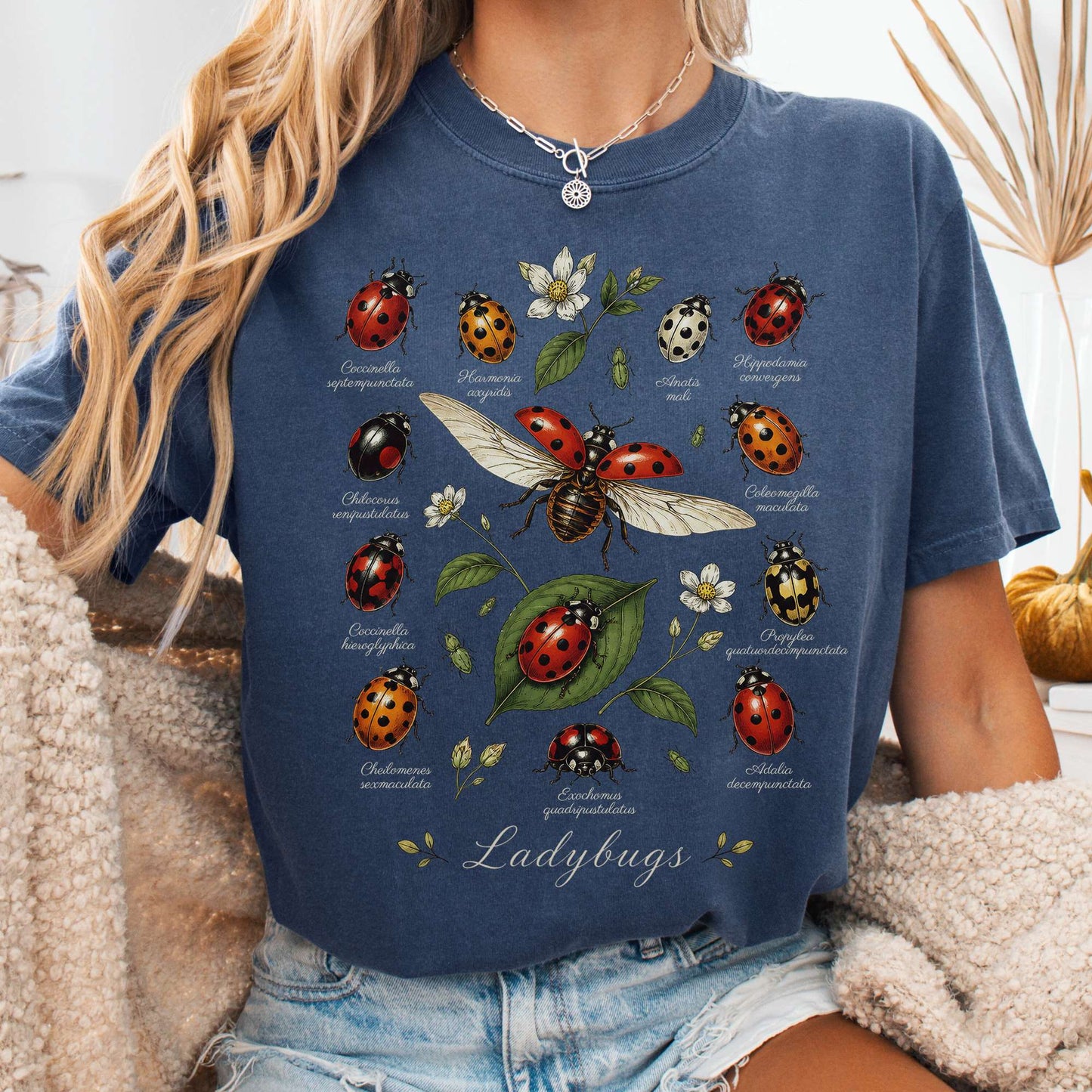 Ladybugs Nature Study T-Shirt