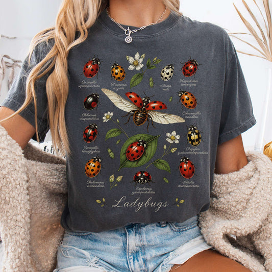 Ladybugs Nature Study T-Shirt
