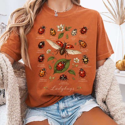 Ladybugs Nature Study T-Shirt