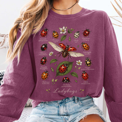 Ladybugs Nature Study Long Sleeve