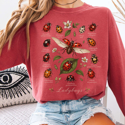 Ladybugs Nature Study Long Sleeve