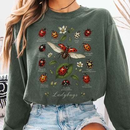 Ladybugs Nature Study Long Sleeve